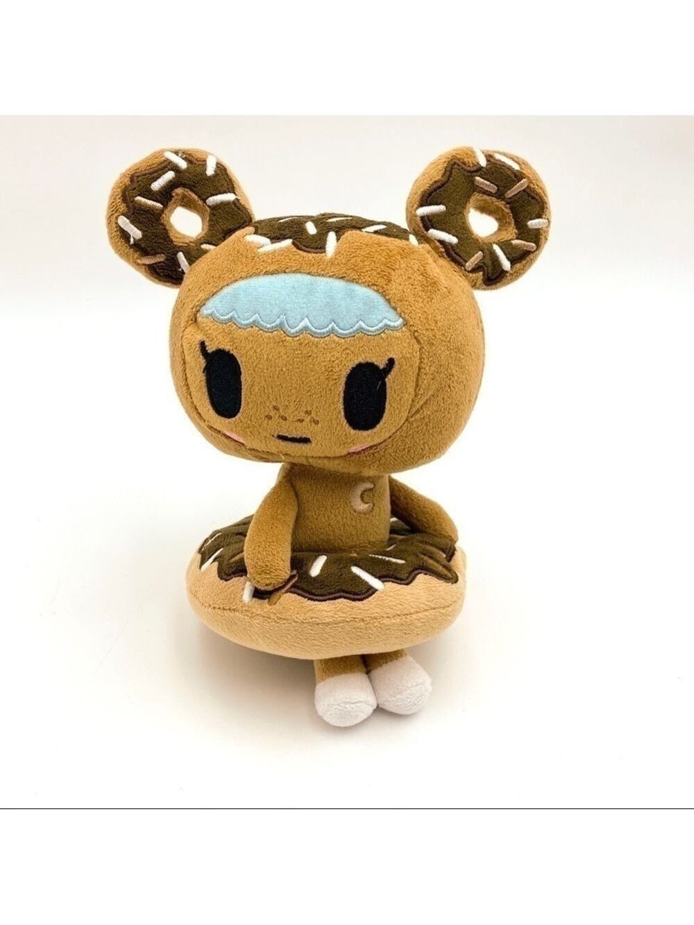 Tokidoki Donutella Chocotella Chocolate Donut Stuffed Plush Toy Doll 8"